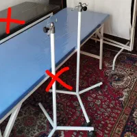 تخت. پاراوان. پایه سرم