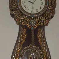 ساعت دیواری سایز بزرگ در حدنو نوو. سالم.
