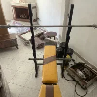 میز پرس هالتر دمبل بتنی