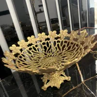 ظروف پذیرایی و تزیینی برنجی