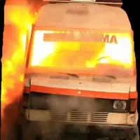 آمبولانس ترکیده