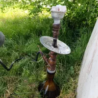 قلیان دوسیب چوب گردو