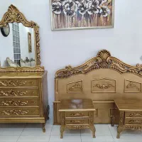 سرویس تخت سلطنتی دونفره بدون خوشخواب