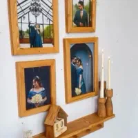 ست قاب عکس چوبی