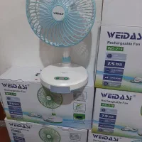 پنکه مسافرتی شارژی سه دور قوی