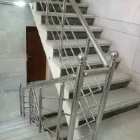 کرکره استیل/نرده استیل (با چک)نماسازه استیل