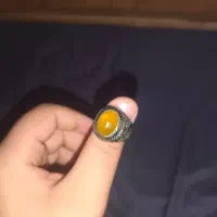 دو عدد انگشتر عقیق قدیمی