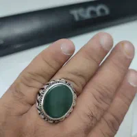 انگشتر نقره یشم