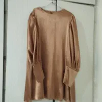 پیراهن ساتن مزونی