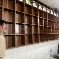 قفسه|کتابخانه، شلف، قفسه‌های دیواری|رباط‌کریم, رباط‌کریم|دیوار