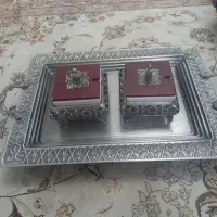 سینی ودوعدد قندان