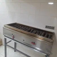 کباب پز گازی ۱۲۰سانت سفارشی ساز شعله برنر کاملا نو