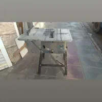 اره رومیزی.کمپرسور باد