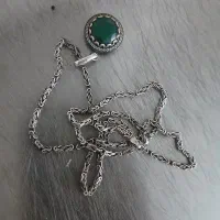 زنجیره نقره کرال چه باپلاک چه بی پلاک فروشی