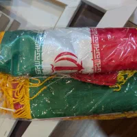 پرچم ایران ساتن تشریفاتی مخصوص شرکتها برای پایه