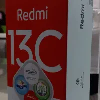 ردمی 13C حافظه 256 رم 8 سفید گلوبال (آکبند و پلمب)