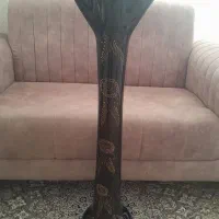 پوتین ایمنی ..گلدان شیشه ای بلند