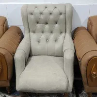 مبل چستر طرح چرم هشت نفره