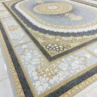 فرش 1200شانه طلاکوب/وینتیج /افشان/ورساچ