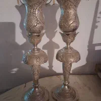 آینه شمعدان قلم کاری