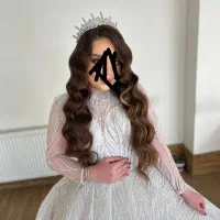 لباس عروس عربی پر کار