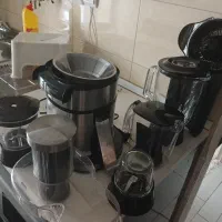 آبمیوه گیری و سرخ کن نو قهوه ساز بخار پز وتستر