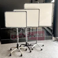 تخته وایت برد شیشه‌ای صورتی سوپرکلیر مدل GL-294