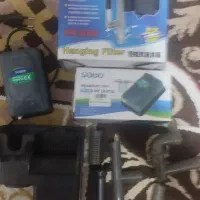 لوازم اکواریوم ( پمپ هوا ، بخاری مخزن فیلتر هنگان