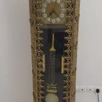 ساعت ایستاده برنجی