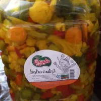 ترشی خیارشور زیتون به قیمت عمده