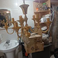 یک جفت لوستر ابکاری