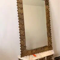 کنسول، آینه و شمعدان