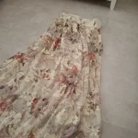 پرده تور کاملا نو عرض 180 در قد 2 متر و 25 سانت