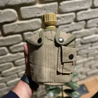 قمقمه آب کوهنوردی همراه با کیف عایق