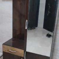 جاکفشی ام دی اف آینه دار ایستاده