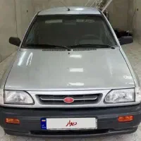پراید نقره ای مدل ۸۳