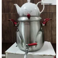 کتری و قوری شیردار استیل