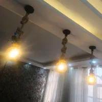 سه عدد لوستر آویز اوپن