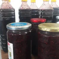 مربا و شربت تمشک جنگلی