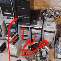 ضایعات الکترونیکی کامپیوترموبایل کهنه تلویزیون