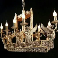 جوشکار برنج(سازنده لوستر)