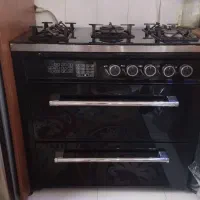 اجاق گاز طرح فر مشکی