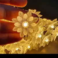 ریسه چراغی طرح گل