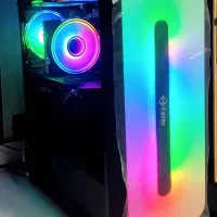 کیس حرفه ای i5 11400f گرافیک RX580 هارد ۱ترا m2