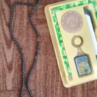پک کامل   گردبند دونه ی چوبی خرمایی