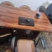 صندلی صدفی دسته دار ثابت