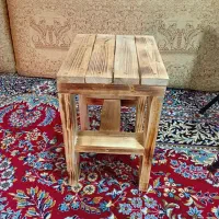 چهارپایه بسیار محکم با چوب روس