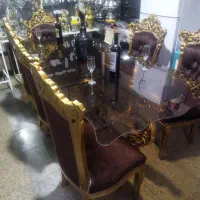 میز ناهار خوری سلطنتی درحد جنس چوب
