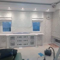 4 عدد پرده رومن یک جا ب فروش می‌رسد