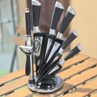 سرویس کارد و ساطور آشپزخانه 9 پارچه پارادایس